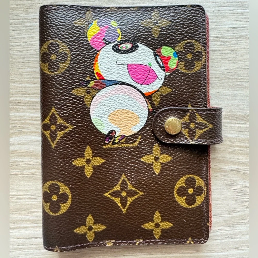 LOUIS VUITTON LIMITED EDITION  MURAKAMI X TAKASHI PANDA‎ AGENDA *RARE*